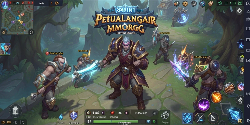 Gambar Menarik dari Gameplay RPWIN1 dalam Dunia Fantasi.
