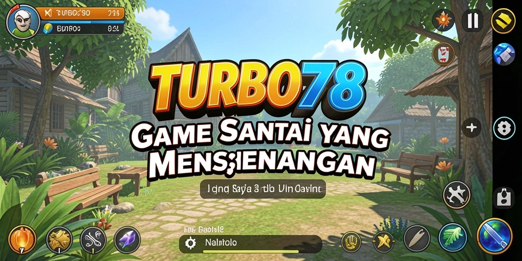 Screenshot gameplay TURBO78 yang menampilkan suasana santai dan menyenangkan.