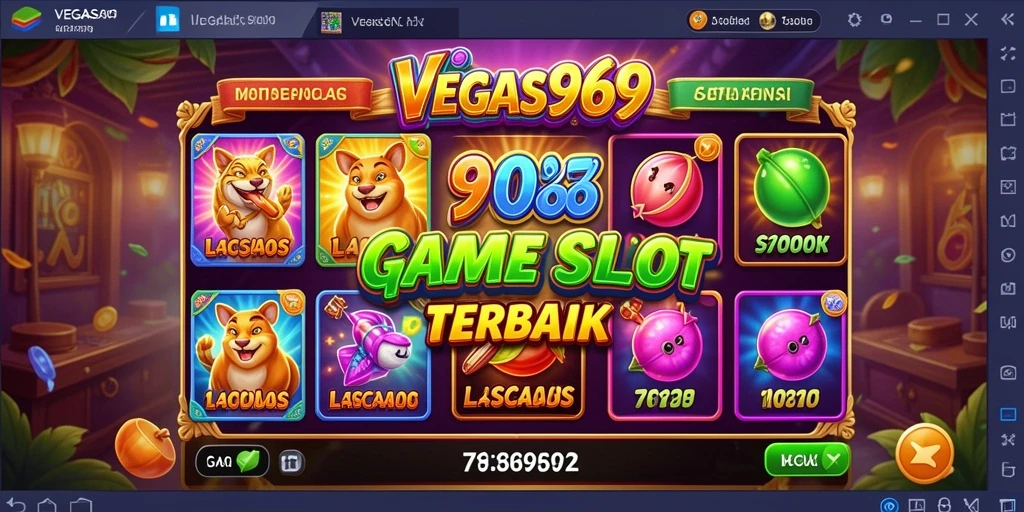 Tampilan utama gameplay VEGAS969 yang menarik dan penuh warna.